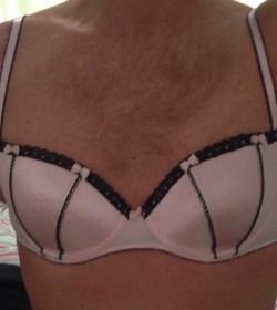 sohard69pink:  A few cheeky little bra pics 🎀