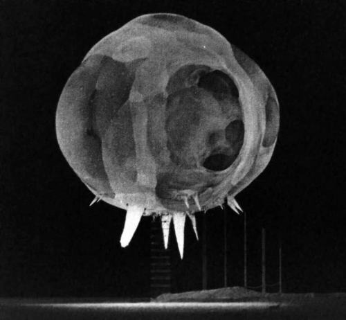 A nuclear explosion photographed less than one millisecond after detonation. Nudes &amp; Noises  