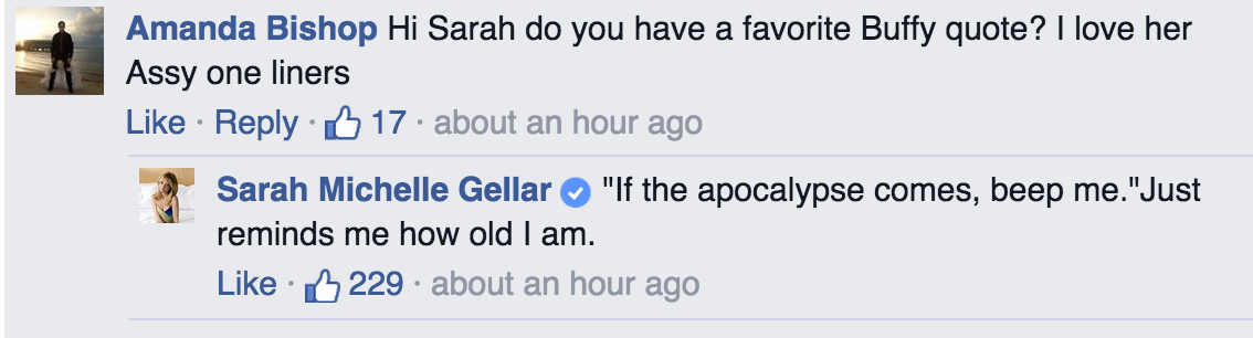 Sarah propose un Q/A sur Facebook ! [26 juin 2015] Tumblr_nqkevwVlyL1rkldoto3_1280