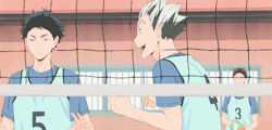 dailyhaikyuu:  “The other team’s completely onto you, Bokuto-san.”“Oh, crap! My bad.” 