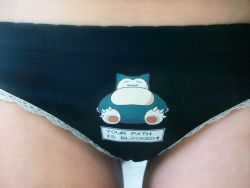 nintend-hoe:  YOUR PATH IS BLOCKED! my adorable pair of undies came in the mail today!! c:  