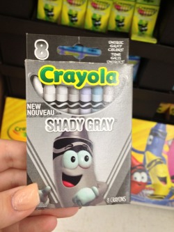 tom-nippleston:  cherrylickers:  slendertroll:  death-by-lulz:  theinsanemoirail:  The shadiest box of crayons.  does it have … Fifty shades of gray?  no it clearly says eight  I fucking love how you just shot that joke down to the ground.  That book