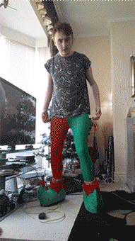tomgungy:  orangehares:  Elf-ification? p1. (part 2)I just really like dressing up. The festive spirit is possesing me.There is still a hat to come as well,    @orangehares​    Some little boys don’t quite know what they ask for. This year there was