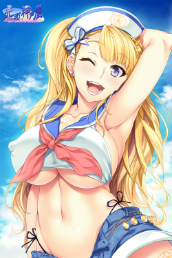 the-ultimate-mage: 「Galko」 by 八月朔日　珈瑠 ๑ Permission to reprint was given by the artist ✔. 