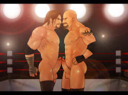 The ultimate showdown between Triple H &amp; Goldberg!