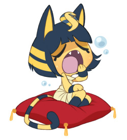 not-a-comedian:  Animal Crossing - Ankha (Requested by le-petitoiseau) 