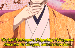 mayorathirteen:  It’s the shogun?!   (将軍かよォォォォォ！！)  Sho-sho-sho-SHOGUN KA YOOOOOOO!