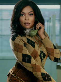 flawlessbeautyqueens: Taraji P. Henson photographed by Robbie Fimmano for InStyle Magazine (January 2019)