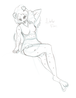 Sketch of Cassie. One DIRTY Dalmatian&hellip;
