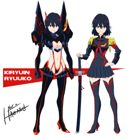 graphiteknight:  theshiningd:  pewpuupalace:  theshiningd:  Matoi Satsuki would probably be more effective as a protag too.  oh man the messy hair on satsuki  I know right she looks like such a… Broski  Okay I had to make this after seeing these.  