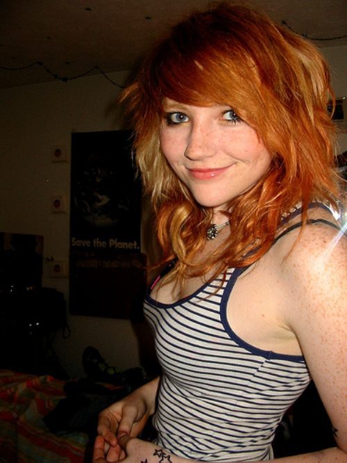 Young teen redhead webcam