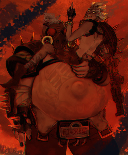   *launches Overwatch for the first time* show me the  🅗🅐🅣🅔🅢🅗🅘🅟  Just a Rat and a Hog blowing everything up  Patreon | Ko-fi | Speedpaint
