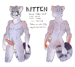 Did a thingy with fralewds for Kitten&rsquo;s fursona!