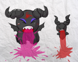 argoth:  &ldquo;Oh sweet, the eyeshadow made my blood-vomit pink!&rdquo; - things i wish i could say in more videogames. i really really like how this one looks.  i think i’m getting closer to the style i want