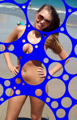 Teeny Blue Bikini