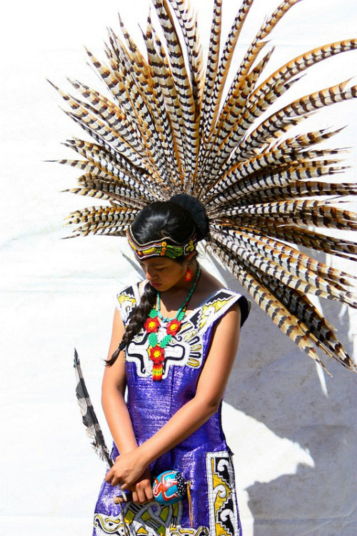 Aztec indian costume
