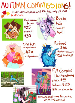 cieldoberman: cieldoberman:  cieldoberman:    New season means time for a new commission sheet! RTs are highly appreciated! Email me for commission inquiries! https://ko-fi.com/cieldoberman     I’ve made a commission form to make the ordering process