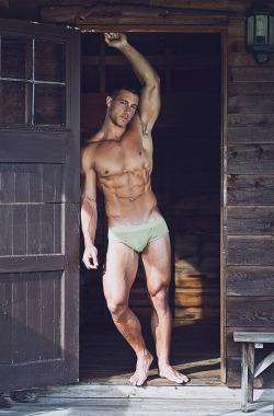 teamm8:  Ready for another week?Photographer: Ian ChangModel: Kayne Lawton​