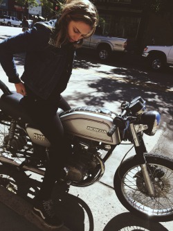 sarcasticalliespeaking:   ………..it is too early for this   Hopefully I get this temporary job in FEBruary so I can get me a motorcycle. 