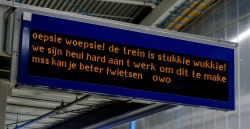 cowardlyshitfish:  viktor-zhjarnek: Blease stop Dutch is barely a respectable language as it already is  #oh thank god i thought i was having a stroke (via)   @joswezenberg Could you help me out with this?