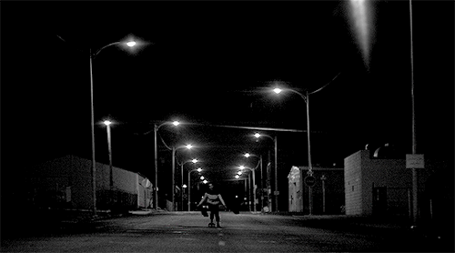 dailyflicks:A Girl Walks Home Alone at Night (2014) dir. Ana Lily Amirpour 