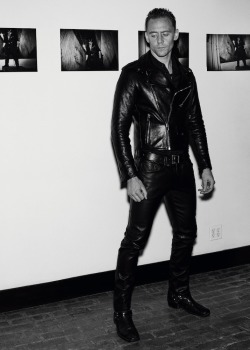 leatherfetishuk:  Tom Hiddleston for Interview Magazine