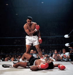 FIFTY YEARS AGO TODAY |2/25/64| Cassius Clay defeated world heavyweight champ Sonny Liston with a seventh-round TKO.