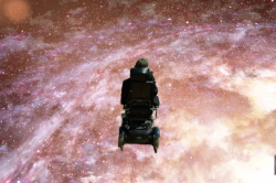 wefuckinglovescience:  I feel like I’ve been waiting for this my whole life.Stephen Hawking covers Monty Python’s ‘Galaxy Song’: http://bit.ly/1F9gBXY   Hat tip to my leaders, Stephen Hawking and Monty Python!