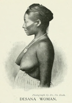 Desana woman, from Women of All Nations: A Record of Their Characteristics, Habits, Manners, Customs, and Influence, 1908. Via Internet Archive.