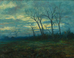 blastedheath:  William Lamb Picknell (American, 1854-1897), Eventide. Oil on canvas, 35 x 45 1/2 in. 