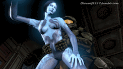 Mostly Requested: Cortana and Master Chief Large Gif Medium