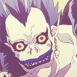  Get to know me: [1/5] non-human characters ↳ Ryuk ● Humans are interesting! 
