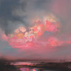 red-lipstick:  Scott Naismith (b. 1978, South Lanarkshire, Scotland) - Cumulus Consonance Study 1, 2013     Paintings: Oil on Canvas 