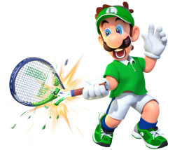 sodomymcscurvylegs:  yourdisco:  gothseparatism:  dykeboots:   fortooate:   car0den:  fortooate: i am so fuking happy about luigi tennis   does Luigi have a big dick I can’t tell    that’s the beauty part some rough work reveals that luigi may be