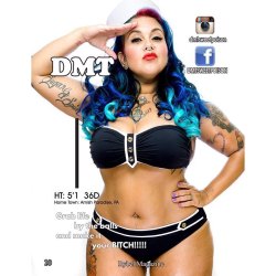 Thank you to DMT @DMTSWEETPOISON for being in issue seven Cover model  @rybelmagazine get your copy by either clicking the Rybel profile or this link http://www.magcloud.com/browse/magazine/797480 composition shot by @photosbyphelps #thick #photosbyphelps