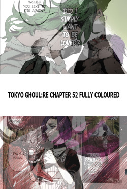 Tokyo Ghoul:RE Chapter 52 Fully Coloured ! by me :D enjoy, &gt;&gt; http://imgur.com/a/mpzOU &lt;&lt;cya next week.
