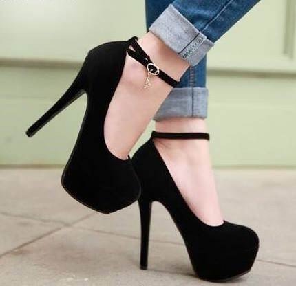 Sexy high heel platform shoes