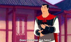 movie-gifs:    Mulan (1998) dir. Tony Bancroft &amp; Barry Cook  