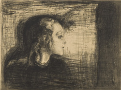laclefdescoeurs:The Sick Child I, 1897, Edvard Munch