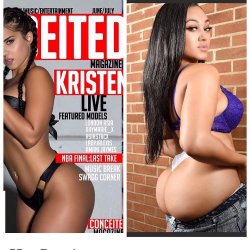 Check out @conceitedmagazine and its June/July. Issue featuring a hot layout of Kay Marie @kaymarie__x  shot by @photosbyphelps so you know it&rsquo;s gonna be 