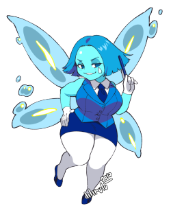 lilirulu: No amount of convincing will make me see Aquamarine as anything other then a shortstack.   Made with Manga Studio 5 Pro | My Commissions [Open] | My Patreon    @slbtumblng dam thicc blue gremlin! &gt; .&lt;