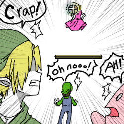 everydaycomics:  Because I instantly laughed when I saw the censoring they did to Peach’s undergarments. As a fellow Tumblr-ian said, “welcome to the void” Sorry Clumzy, couldn’t think of a comic revolving “dad” ;A;  
