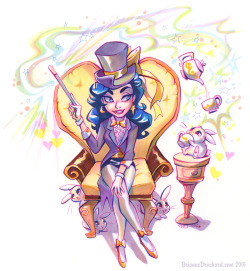 briannedrouhard:Zatanna for the Women of DC gallery show at the @ThePerkyNerd in Burbank, CA, September 23rd, 8pm.