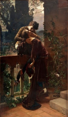 disbeliefs:  &ldquo;Romeo and Juliet on the balcony&rdquo;, Julius Kronberg