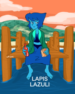 tassietyger:  Lapis Lazuli by tassietyger  So yesterday I spend the entire day watching season three of BoJack Horseman - I love that show so much. It such a moving show that it really hits me hard especially their 11th episodes. It looks like a dumb,