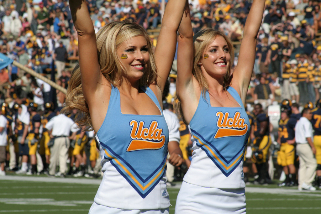 Hot cheerleader armpits