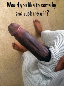 bbcsuckinwhtboi:  shybreadexpert:  pussydave64:  goodlittlegay:  Why does your God need to ask? You should already know His wishes ♠️   Yes i love to   I would absolutely luv to suck ur big Black Cock. Its beautiful  !!   That’s a yes 