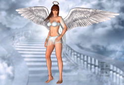 xxxkammyxxx:  xxxkammyxxx:  Kasumi as Angel.Remember to activate Back Face Culling, Always Force Culling and Mettalic MapsOnly one hairstyle avaiable. She might clip in some parts, but not much I think…Download Link:https://mega.co.nz/#!HRgn1Sgb!YLICmpiBN