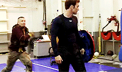 permissiontogoafterhim:  Making of Captain America: The Winter Soldier [x] 