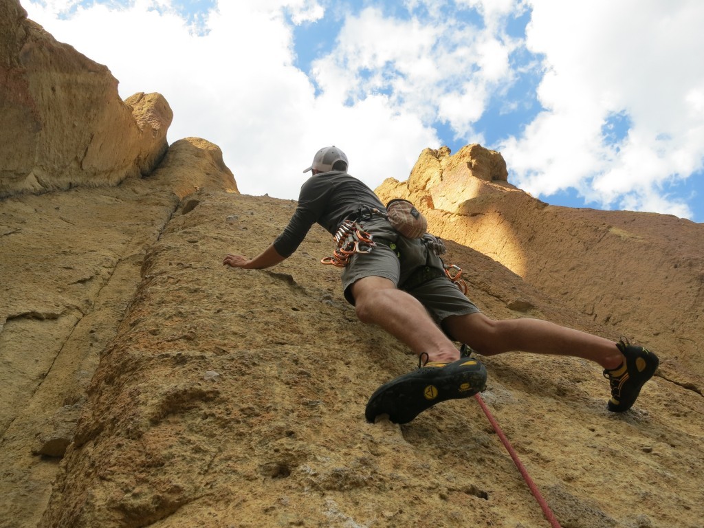 Rock climbing physique